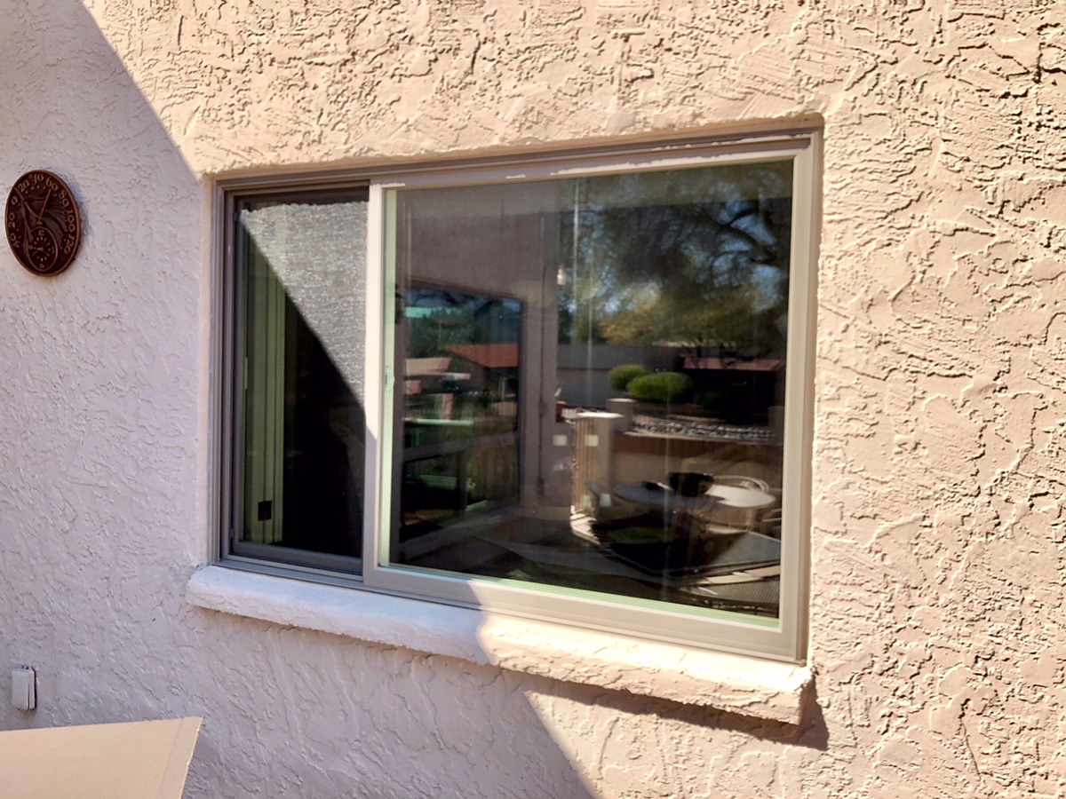 Offset Sash Gliding Window